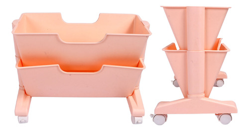 Estantería Trolley Para Libros, Estantería De Escritorio Móv