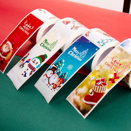 (d) Pegatinas De Feliz Navidad, Pegatinas Para Sobres, Regal