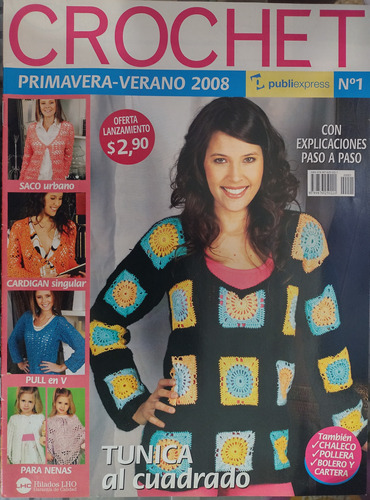 Revista Crochet N°1 / Primavera Verano 2008 Publiexpress-#33