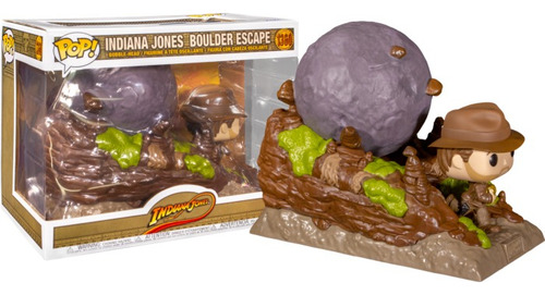 Funko Pop! Indiana Jones Boulder Escape. Raiders Of The Lost