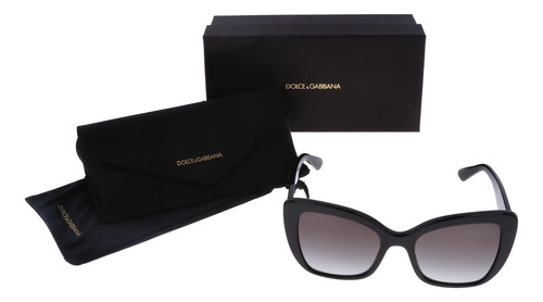 Lentes Dolce & Gabbana Dg4348 5018g Negro Original Para Dama