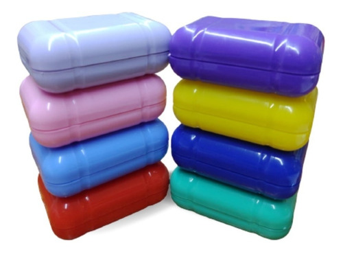Jabonera Plastica Varios Colores Estilo Infantil  X50