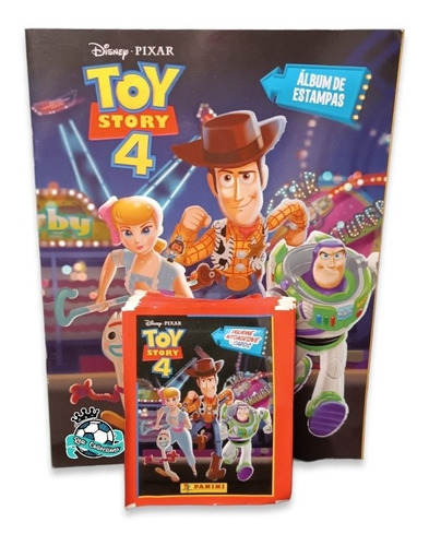 Álbum Toy Story 4 +25 Sobres Panini 2019 Estampas Y Tarjetas