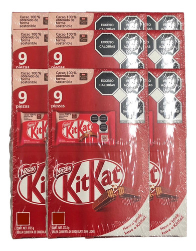 Kit Kat Chocolate Oblea 18pz Nestlé