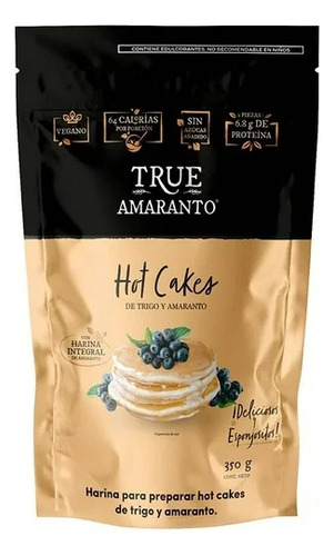Harina Para Hot Cakes True Amaranto Trigo Y Amaranto 350 G