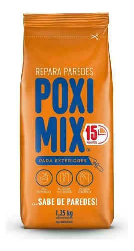 Poximix Exterior 15 Minutos Bolsa 1,25 Kg