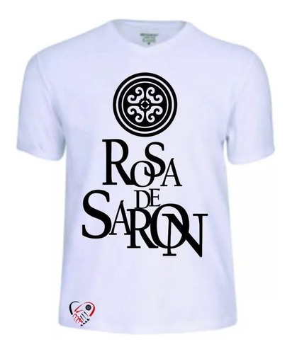 Camisas Camisetas Rosa De Saron Evangélica Jesus Deus Banda