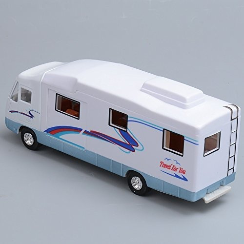 Haptime 76 Cool Mini Motorhome Toy Diecast Tireback Vehiculo