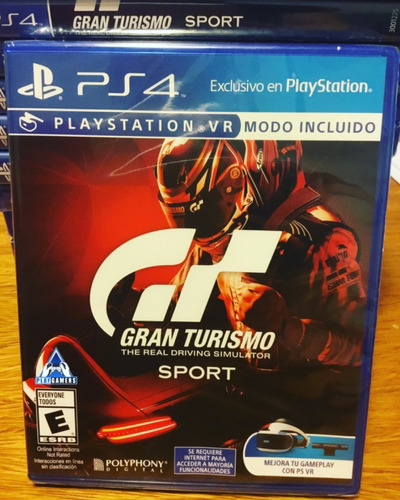 Gran Turismo Sport- Ps4- Físico- Nuevo- Sellado