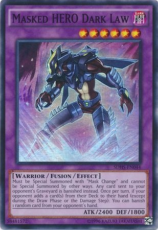 Yugioh! Masked Hero Dark Law - Sdhs-en044