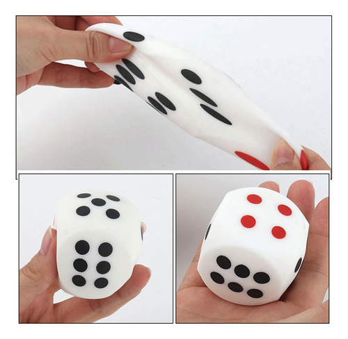 Juguete Elástico Para Descomprimir Dados, 2 Unidades, Juguet