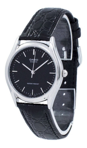 Reloj Casio Mtp-1094e-1a Cuero - Hombre - Nuevo Y Original