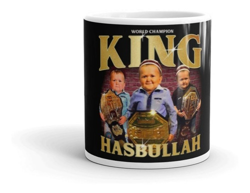 Taza King Hasbullah Porcelana Importada Marca Orca