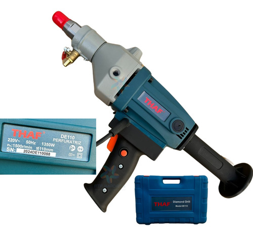 Melhor Perfuratriz Portátil Potente P/ Broca Até 110mm Thaf