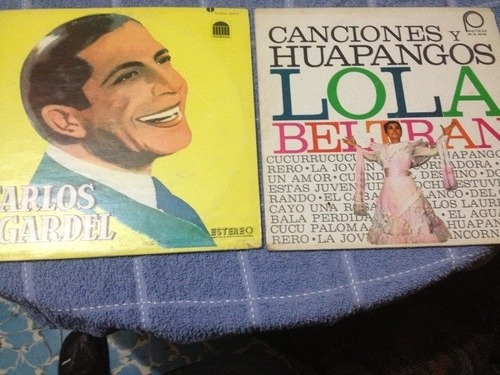 Carlos Gardel Vol1 Y Lola Beltran Precio Por Cada Disco Vini