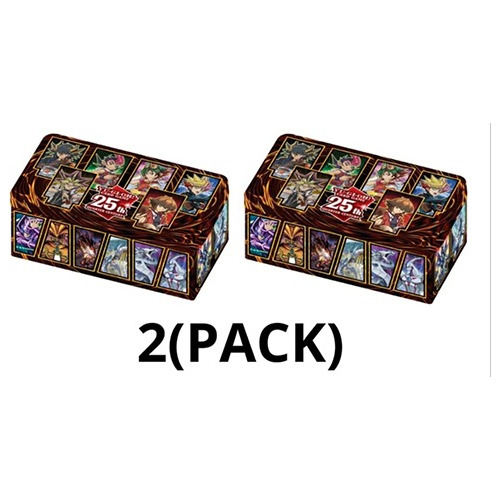 Yugioh Tin: Dueling Heroes 25th Anniversary Ing/esp 2pack