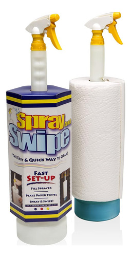 Botella Spray Y Soporte Para Toallas De Papel Dev800sp