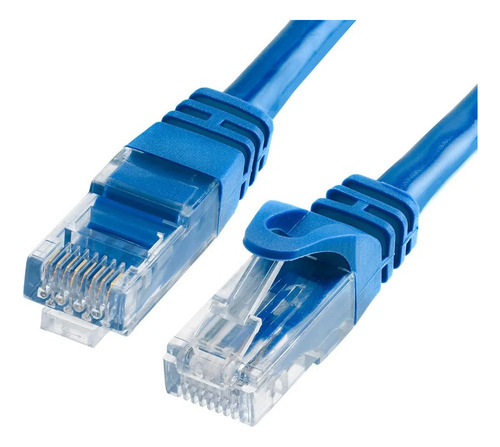 Cable Cat Utp 2 Metros Mts Con Conector Rj45 Cat6