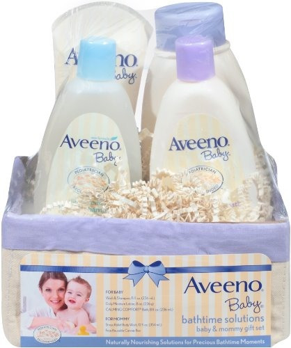 Aveeno Baby Daily Bath Time Solutions Gift Set To Prevent