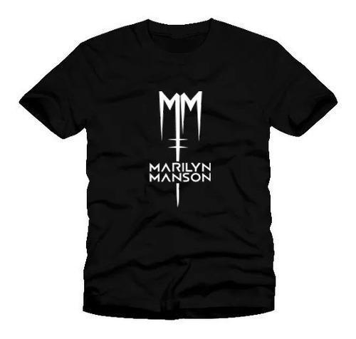 Remera Marilyn Manson Varios Colores Algodón Unisex 