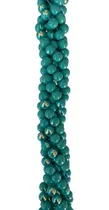 Comprar Hilo Candy O Jadecito 8mm Turquesa Ab , 3 Hilos , 312 Pzas