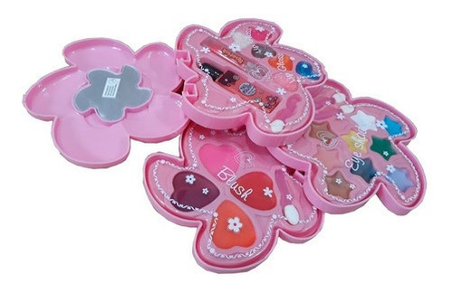 Imagen 3 de 6 de Poppi Set Maquillaje Desplegable Forma Flor Int S21668 Sudam