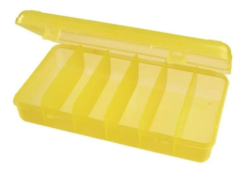 Imagen 2 de 3 de Gavetero Porta Señuelos Tornillos De 6 Div X 5 Unidades