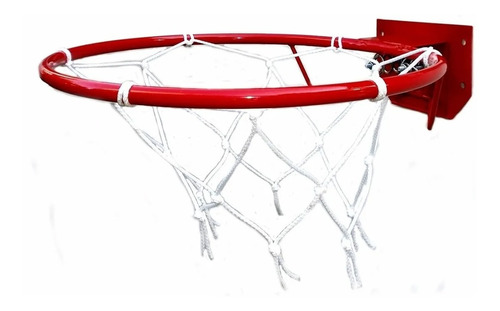 Aro De Basquet Metal 45cm C/ 2 Resortes Y Red Sharif Express