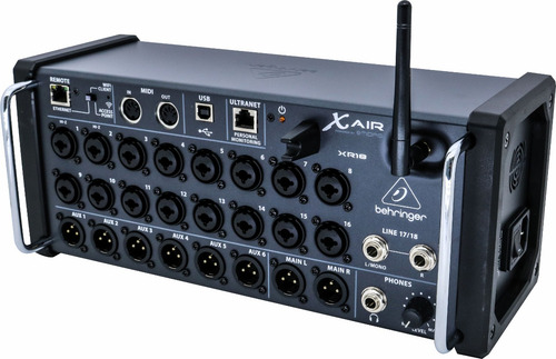Mesa De Som Digital Xr18 Usb Behringer X Air Xr 18 Wi-fi Nfe