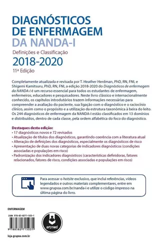 Nanda Diagnostico De Enfermagem E Anamnese E Exame Físico