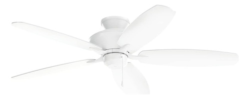 Ventilador Renew Energy Star De 52 Pulgadas, Blanco Mate