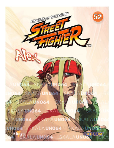 Street Fighter 52 Alex Planeta Deagostini Nuevo #skalauno64