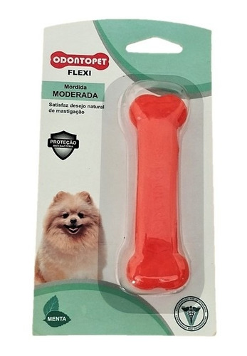 Brinquedo Mordedor Cachorro Pet Flexi Bone Mordida Moderada