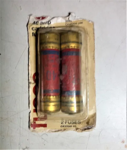 Fusible De Cartucho Ge 40 Amps