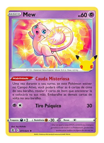 Carta Pokémon Ultra Rara + 20 Brilhantes - Carrefour