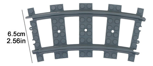 Juego De Accesorios Curved Train Track City Railroad, 16 Pie