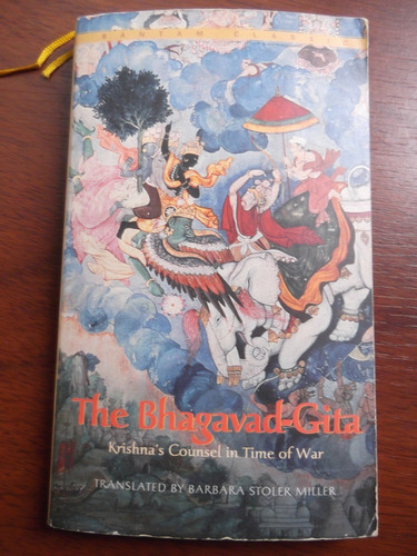 The Bhagavad Guita Krishna Councel In Time Of War En Ingles 