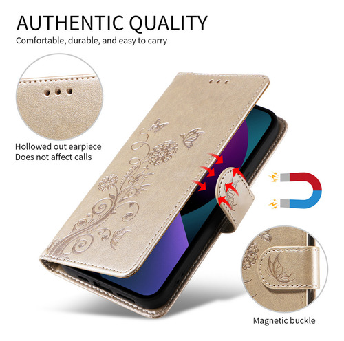 Funda De Piel Tipo Cartera Para Honor X7 X7a X7b X7c