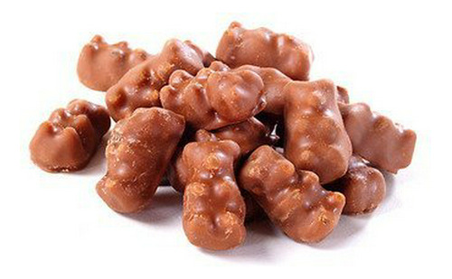 Dulce De Gomita, Ositos De Gummi De Chocolate Con Leche, Bol