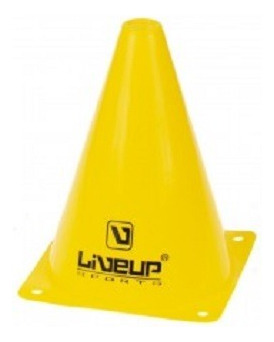 Cone De Agilidade - 18cm - Amarelo - Liveup Sports