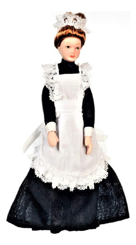 Melody Jane Dollhouse Victorian Salón Criada Mujer Sirvien.