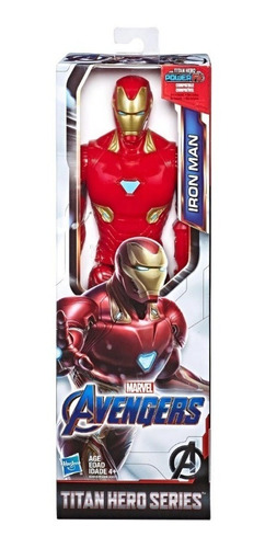 Figura Iron Man Avengers Titan Hero Series Hasbro Original