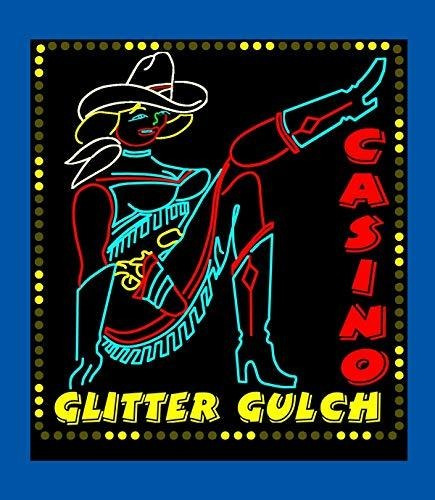 44 2602 Glitter Gulch Casino Valla Publicitaria Animada