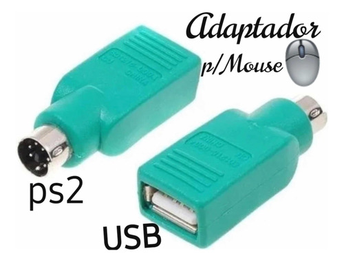 Adaptador Ps2 A Usb(hembra) P/mouses