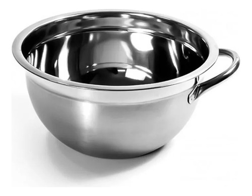 Bowl Batidor Con Asa 30 Cm Acero Inoxidable Casa Valente