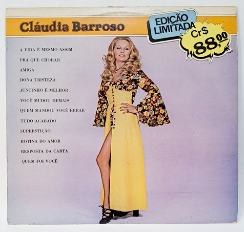 Claudia Barroso 10 Discos Vinil Lp Coleção Boleros Mpb Raros