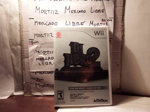 Video Juego Wii Dj Hero 2 Activision Español Nintendo