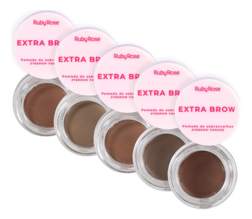 Pomada De Sobrancelhas Extra Brow Sepia - Rubyrose