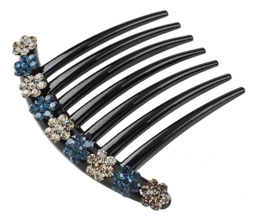 Li 2 Uds Peine De Diamantes De Imitación Clip Updo Bun Maker