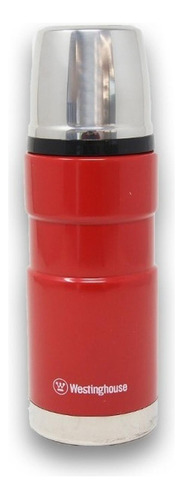 Termo Westinghouse De Acero Inoxidable De 350ml Color Rojo